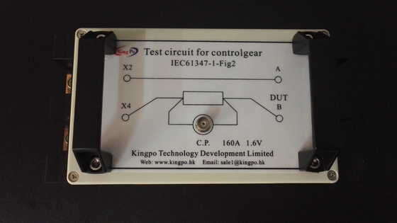आईईसी 61347-1-2012 कंट्रोलगियर / लाइट मापन उपकरण के लिए चित्रा 3 टेस्ट सर्किट