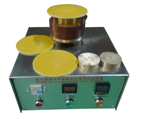 असामान्य गर्मी प्रतिरोध परीक्षण मशीन चित्रा 40 प्लग पिन इन्सुलेट आस्तीन IEC60884-1