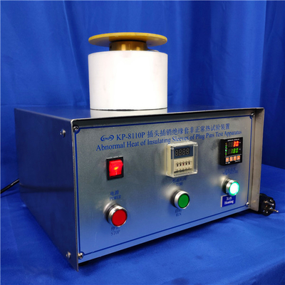 प्लग पिंस के इन्सुलेट आस्तीन की असामान्य गर्मी के परीक्षण के लिए उपकरण, आईईसी 60884-1 टेस्ट उपकरण