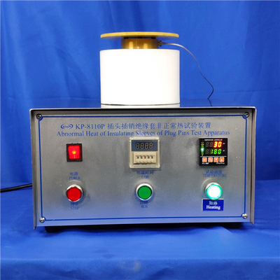 अच्छी कीमत प्लग पिंस के इन्सुलेट आस्तीन की असामान्य गर्मी के परीक्षण के लिए उपकरण, आईईसी 60884-1 टेस्ट उपकरण ऑनलाइन