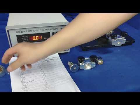 कंपनी के वीडियो के बारे में Digital Torsion Meter For Lamp Cap Test Force Test Video