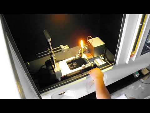 कंपनी के वीडियो के बारे में Flammability Testing Equipment For Vertical Flame Propagation Single Insulated Cable