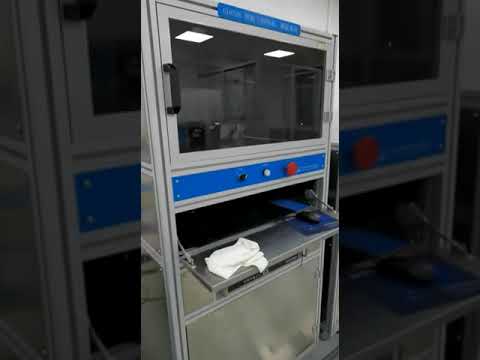 कंपनी के वीडियो के बारे में IEC 60335-2-84 Toilet Seat Endurance Test Apparatus Applying 890N