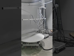 हाई-प्रेशर/स्टीम-जेट क्लीनिंग से सुरक्षा निर्धारित करने के लिए टेस्ट सेट-अप