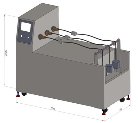 सीधे ट्विस्ट टेस्ट उपकरण केबल परीक्षण उपकरण रैखिक टोरसन मशीन