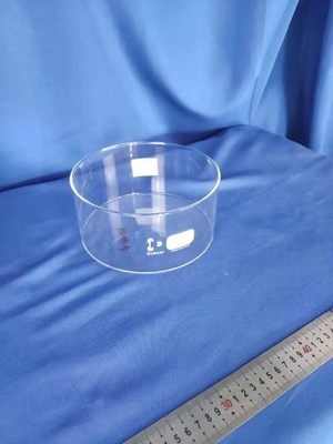 बेलनाकार बोरोसिलिकेट ग्लास वेसल 190 मिमी व्यास, आईईसी 60335-2-25 टेस्ट उपकरण
